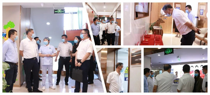 　　郑立舸院长在新桥口腔参观考察