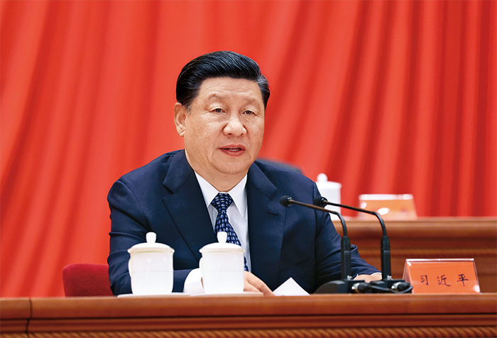 2021年5月28日，中国科学院第二十次院士大会、中国工程院第十五次院士大会和中国科学技术协会第十次全国代表大会在北京人民大会堂隆重召开。中共中央总书记、国家主席、中央军委主席习近平出席大会并发表重要讲话。 新华社记者 鞠鹏/摄