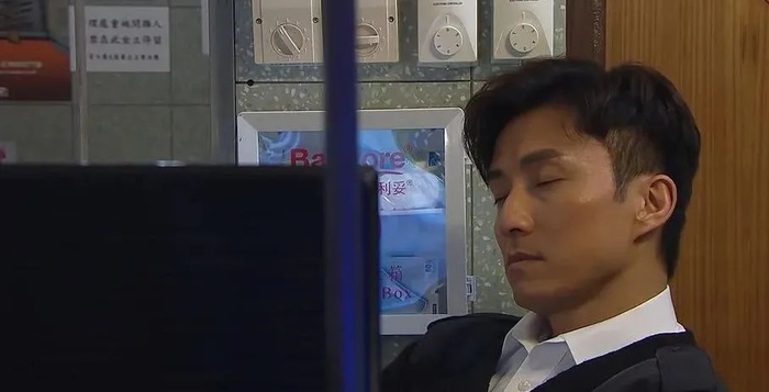 ▲大厦管理员阿萧（陈山聪饰）