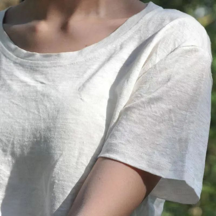 麻＋汉麻白T恤