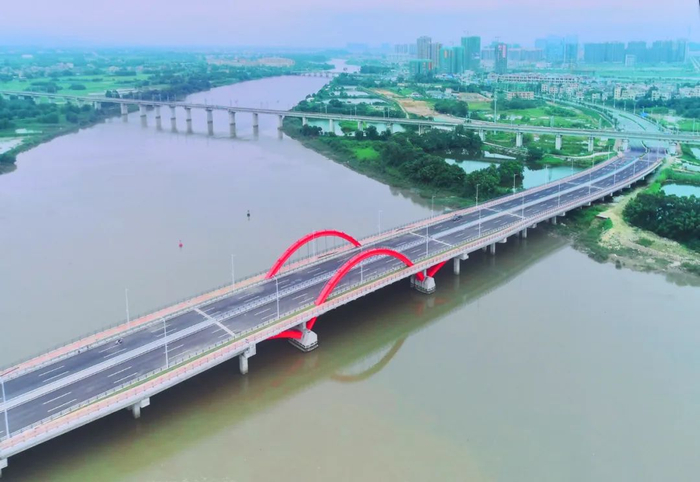 ▲金平路漠阳江大桥段