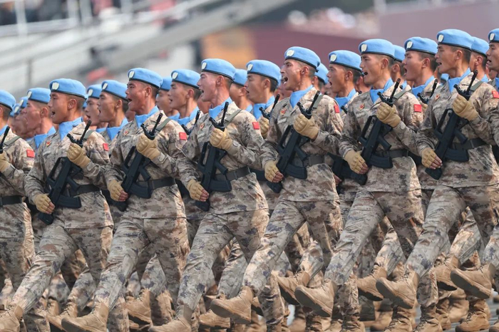 维和力量。新华社记者 欧东衢 摄