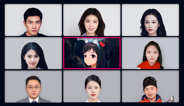 　　图：小冰框架内的AI being：观君、夏语冰、崔筱盼、何畅、小冰、陈水若、N小黑、N小白、冯小殊