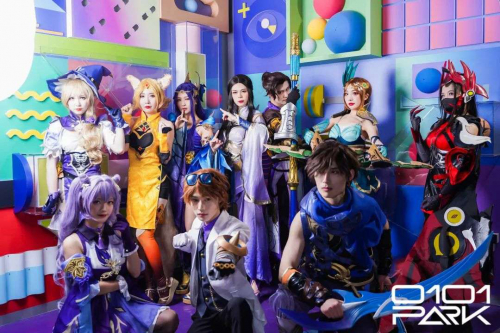 　　cosplay、街舞表演设计图