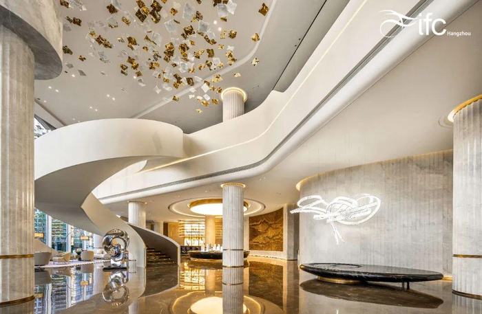 　　杭州IFC示范区实景图