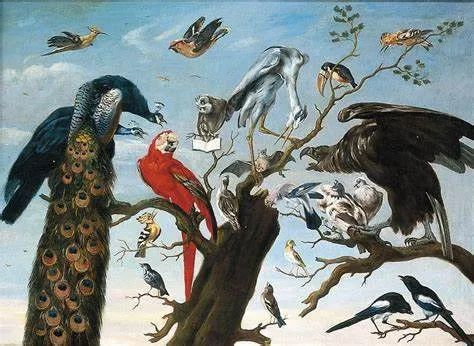 弗朗斯 · 斯奈德斯《鸟类音乐会》