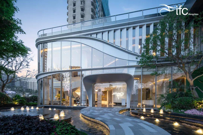 　　杭州IFC示范区实景图