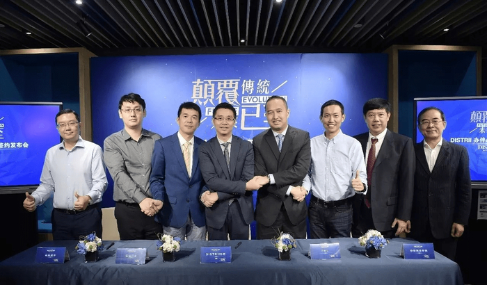 　　A轮融资签约活动现场