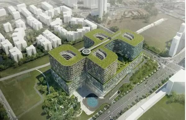 市第二儿童医院效果图