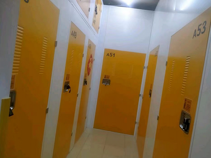 （图 / 某迷你仓仓柜，王梓提供）