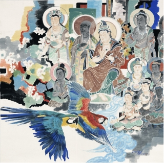 　　《回望敦煌》系列之一