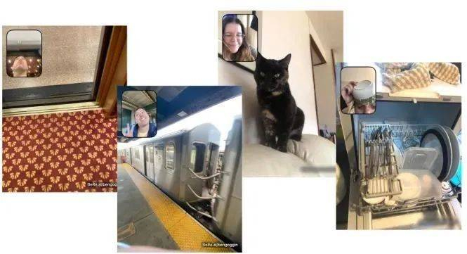 BeReal 的画风十分生活化 |Errin Mathieson、Ben Goggin，NBC News