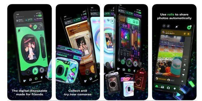 同样反美学的社交应用 Dispo | Apple App Store