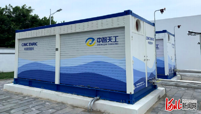 图为规划中的中智天工制氢项目。康保县委宣传部供图
