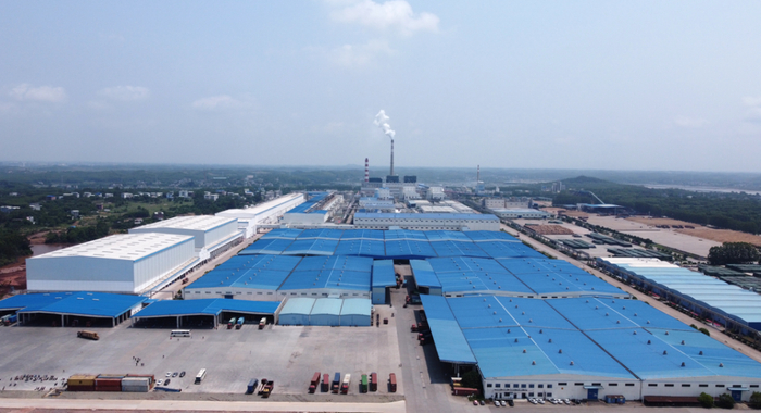 △鸟瞰广西金桂浆纸业有限公司