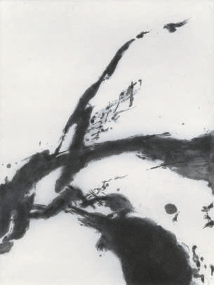 　　《莎士比亚的十四行诗》 赵无极 绘