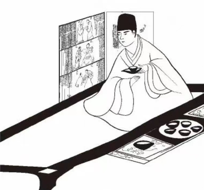 　　孔子镜屏复原图（图片来源：江西省文物考古研究院）