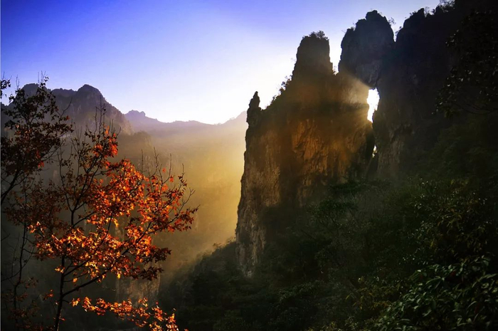 南雁荡山风景区。杨冰杰 摄