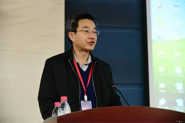 2018年，邢继在学校核专业、学科成立60周年学术报告会上讲话