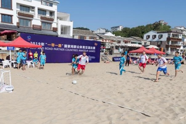 图10 铁三世界杯、“一带一路”体育交流赛等国际赛事落户洞头