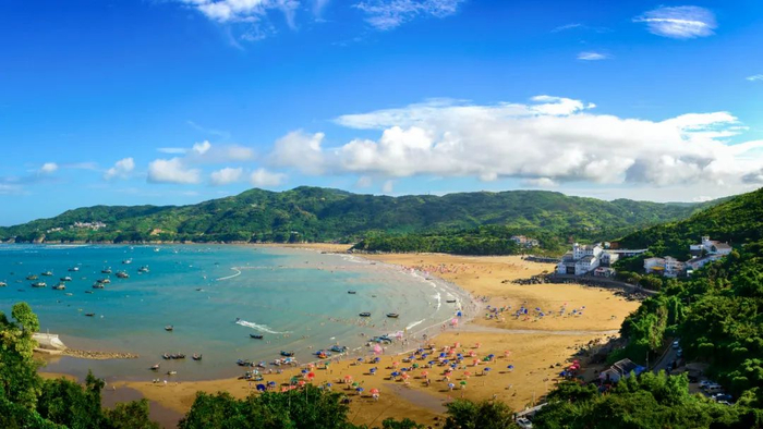 苍南大渔寮景区。苍南县委宣传部供图