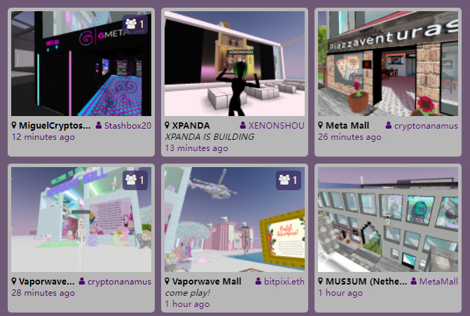 Voxels官网首页的Womps