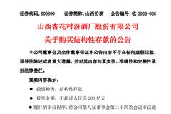 壕掷200亿理财！白酒巨头秀现金流，还有哪些上市公司将进行现金管理？