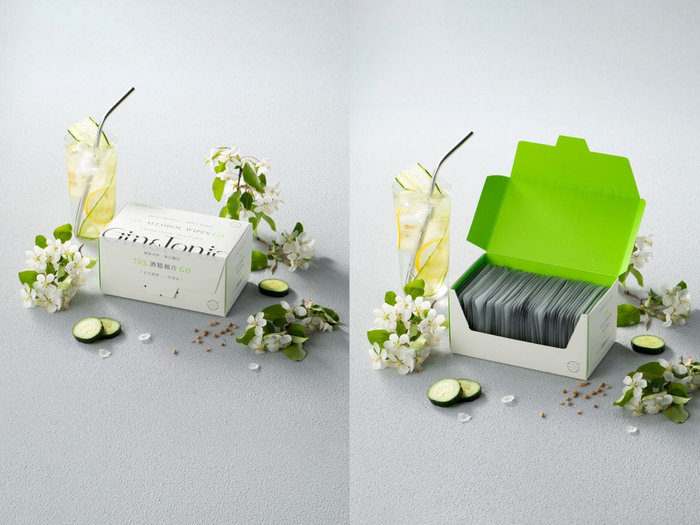 　　ch22 75%酒精棉片 - 黄瓜金汤力香型