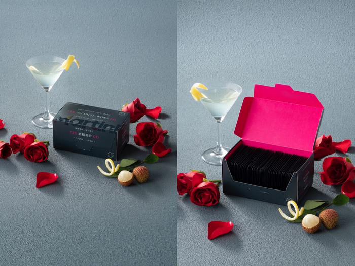 　　ch22 75%酒精棉片 - 玫瑰马天尼香型