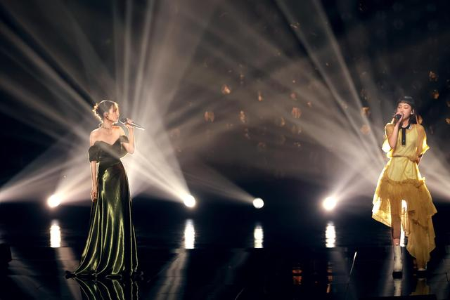 炎明熹与刘惜君合作《念亲恩》。  受访者供图