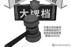 “南京大牌档”分别向“巢州大牌档”和“合淝大牌档”索赔200万元和300万元