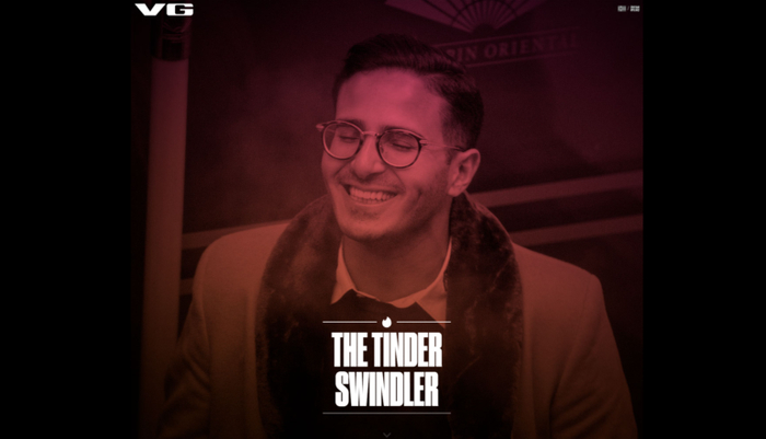 VG 的调查报道以图像、短信和视频录像为特色，记录了列维夫和被他欺骗的女性之间的关系。图：视频截图