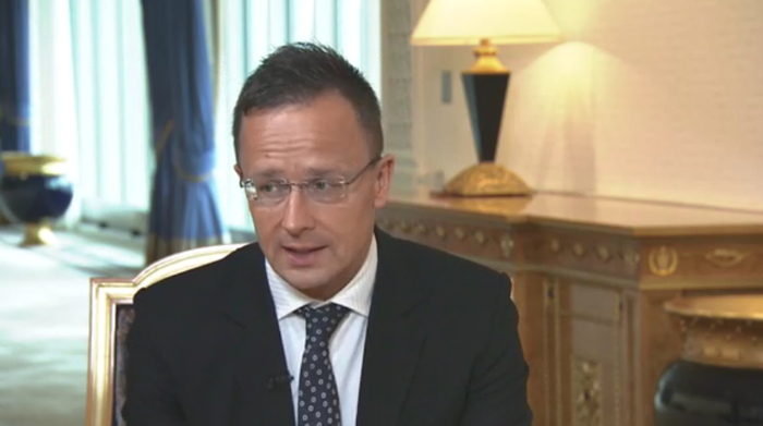 △匈牙利外交部长西雅尔多