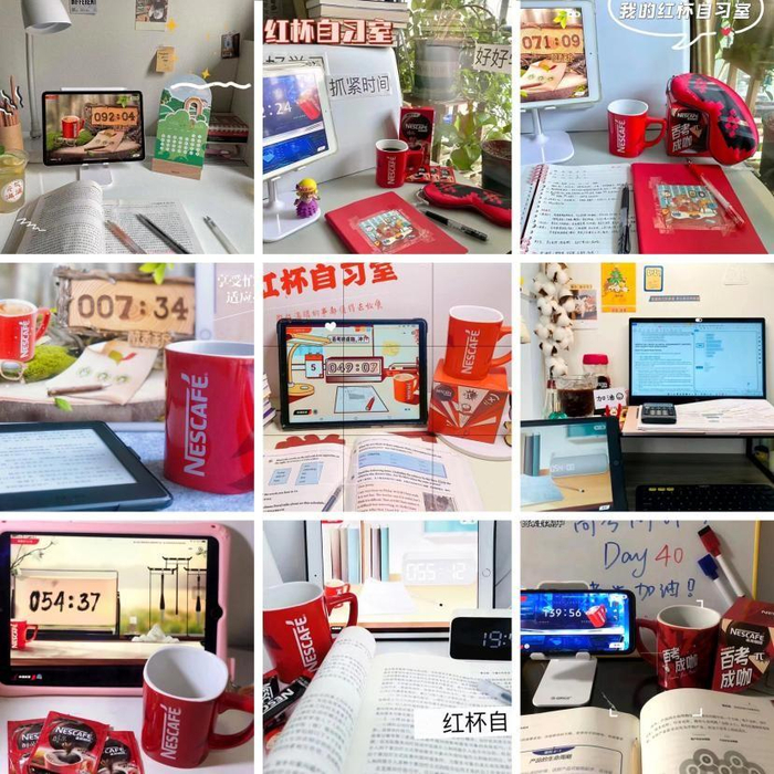 图为：参与学生分享的沉浸瞬间