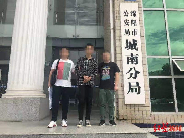 ▲小郭被警方抓获。