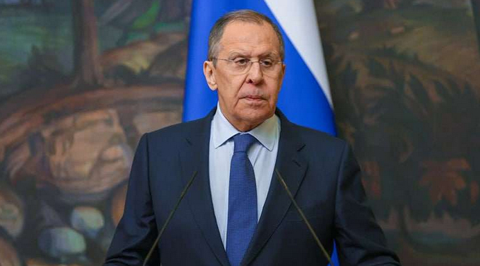 俄罗斯外长拉夫罗夫。图源：塔斯社