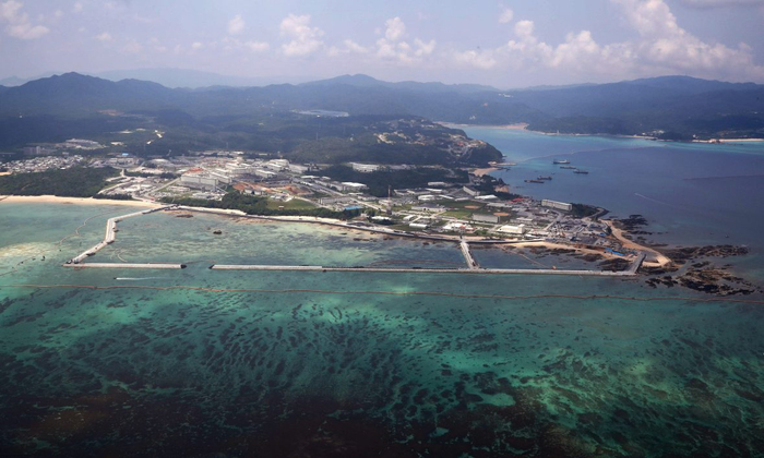 冲绳县名护市边野古镇 资料图