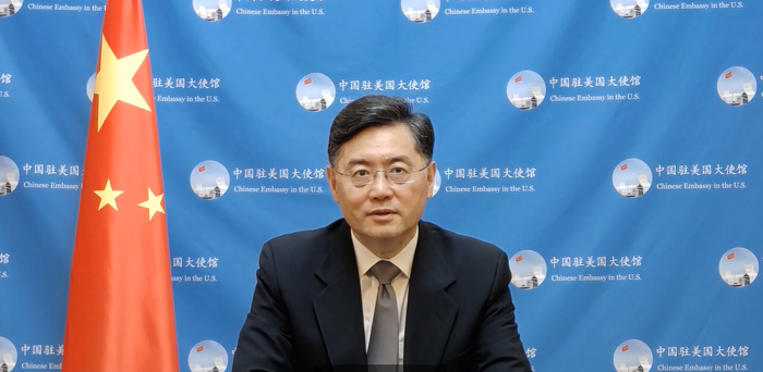 　　中国驻美国大使秦刚