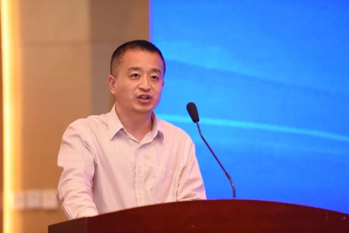 　　图：青岛市工业和信息化局副局长卢阳