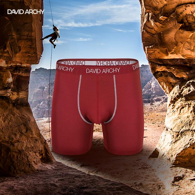 　　DAVID ARCHY 男士运动内裤
