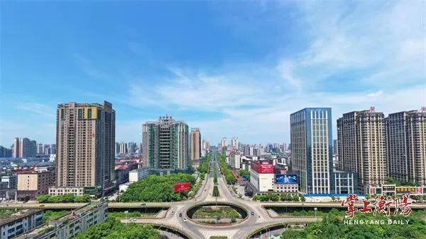 ▲作为国家区域重点城市、省域副中心城市，衡阳拥有四通八达的综合交通网络。