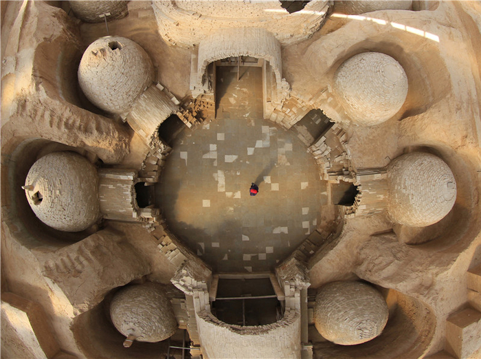 田庄大墓局部俯视。张春长供图