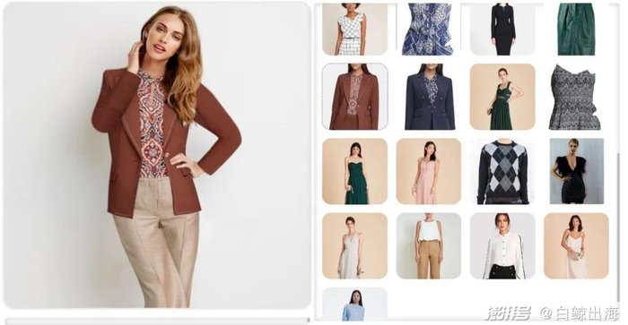 AI 模特对宽松款衣服的表达相对不够自然，但依然可以展示服装的设计风格 | 图片来源：ZMO.ai