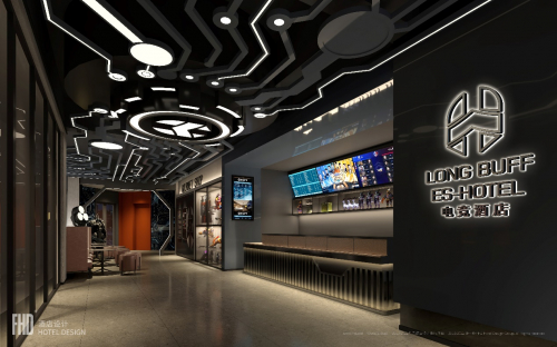 　　LONG BUFF电竞酒店效果图