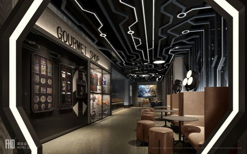 　　LONG BUFF电竞酒店效果图