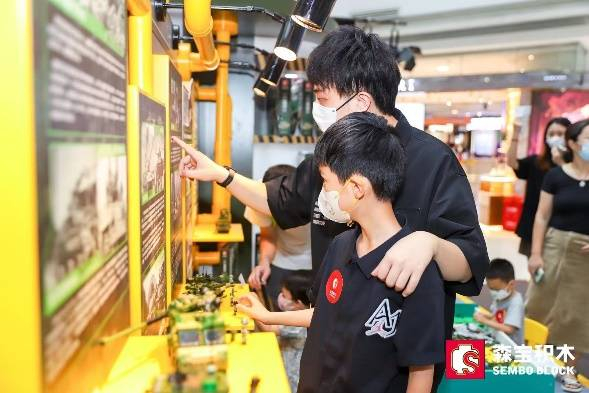 　　▲科普、陈列区