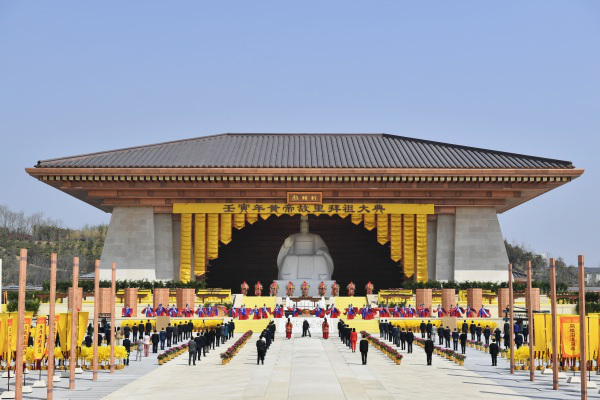 拜祖大典现场。 受访者供图