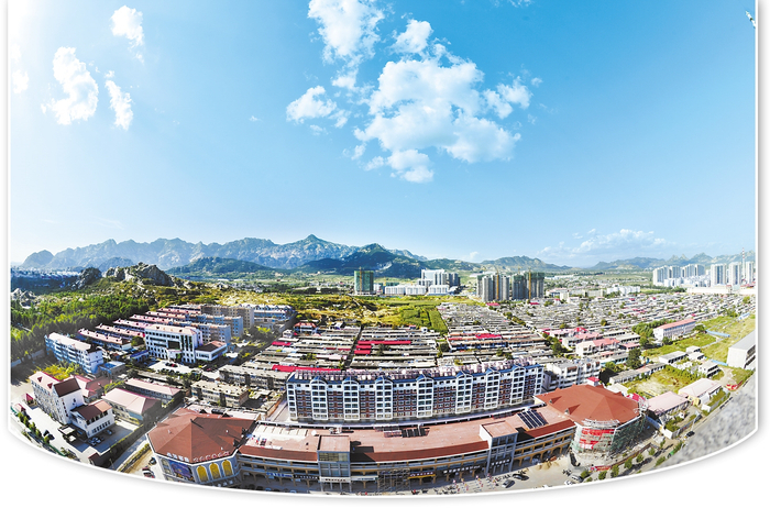     昌黎注重城镇化发展，百姓新居已成规模。