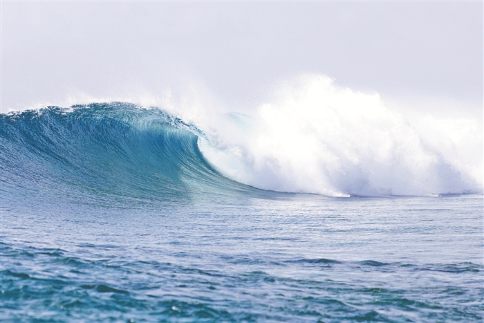     海洋蕴藏巨大的能量。视觉中国