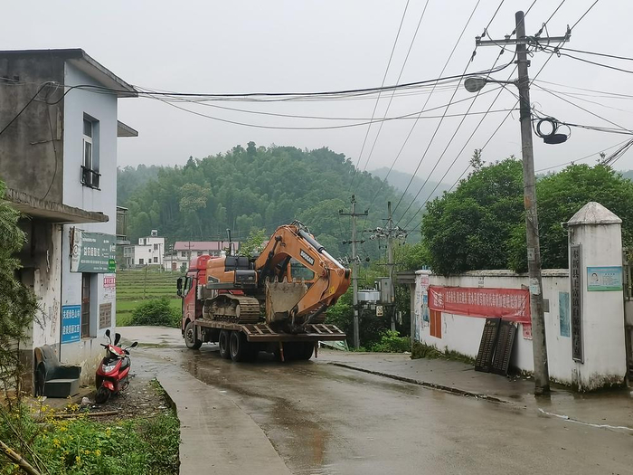 白源村村委会附近 图片来源：财联社记者 摄